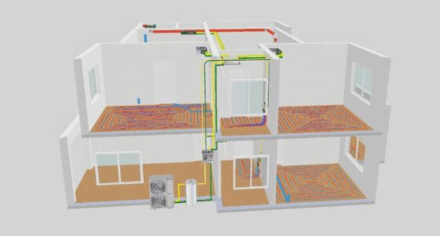 你家的空氣源熱泵只有供暖沒有夏天制冷?