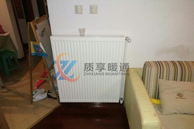 【質享暖通】楊浦區營口大廈裝修過的房子裝暖氣片